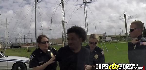  The MILF patrol will fuck hard with this black criminal after arrest him.